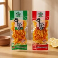 泽李牧牛板筋内蒙古特产香辣烧烤味250克装即食熟食休闲零食