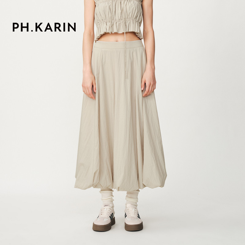 【直播待选】PH KARIN时髦设计感甄选零压感天丝混纺A字
