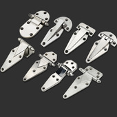 加厚304不锈钢设备机械连接件柜门合页铰链HT070承重型铰链