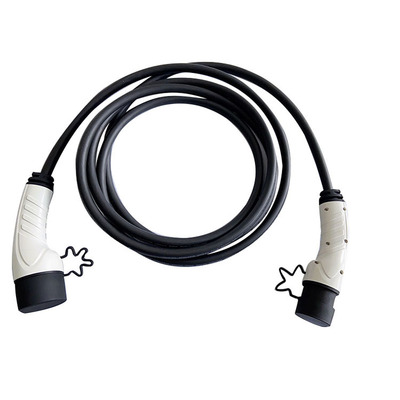32A 3 phase Type2 to Type2 ev charging cable 10M