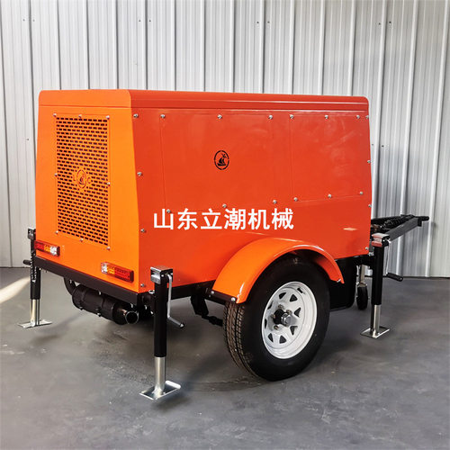 拖车式液压动力站50马力动力强无需用电即插既用液压镐液压排涝泵