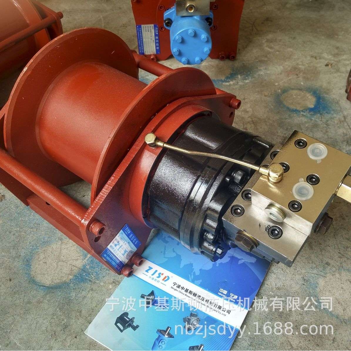 JW2000单绳拉力2吨液压绞车 2000kgf液压绞盘卷扬机