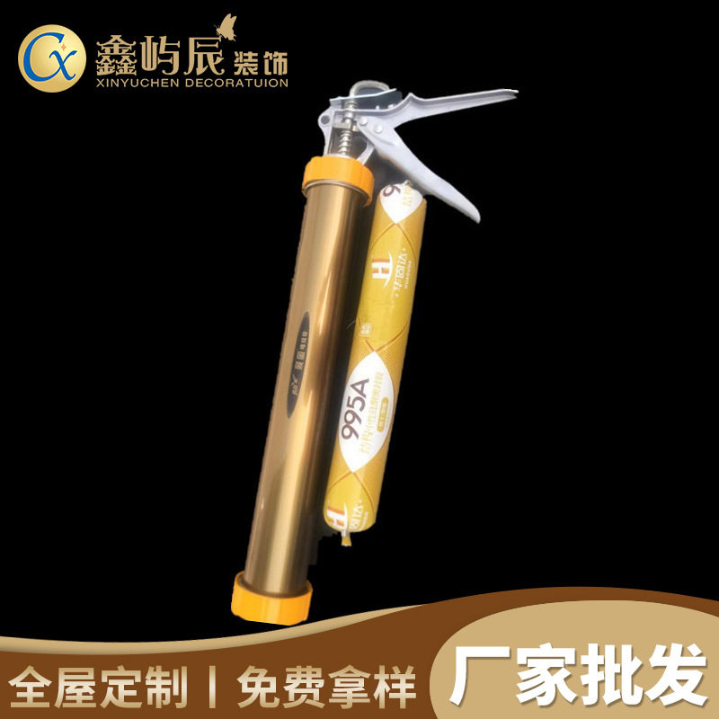 厂家批发结构胶胶枪 手动加厚995A旋转胶胶 省力耐用铝合金胶枪