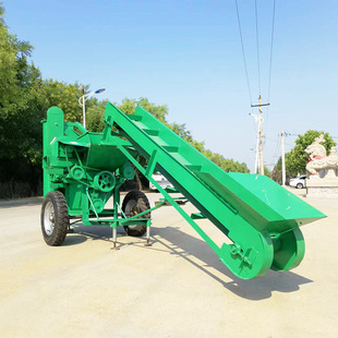 甘肃酒泉农用玉米脱粒机6米自动吸粮管装车玉米脱粒机打苞米机