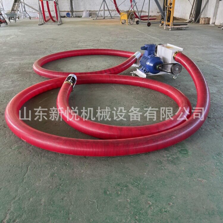 灰砂干粉粮食软管吸粮机螺旋绞龙吸沙机加厚牛筋管抽粮机