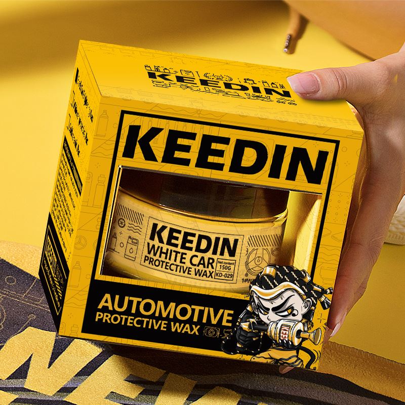 KEEDIN汽车蜡白色车通用上光镀膜抗污抗划痕新车防护蜡跨境MSDS