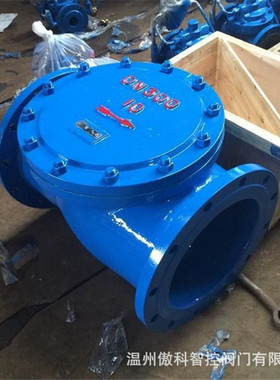 HC44X 橡胶瓣止回阀 HC44X-10Q DN40-DN600 球墨铸铁止回阀阀门