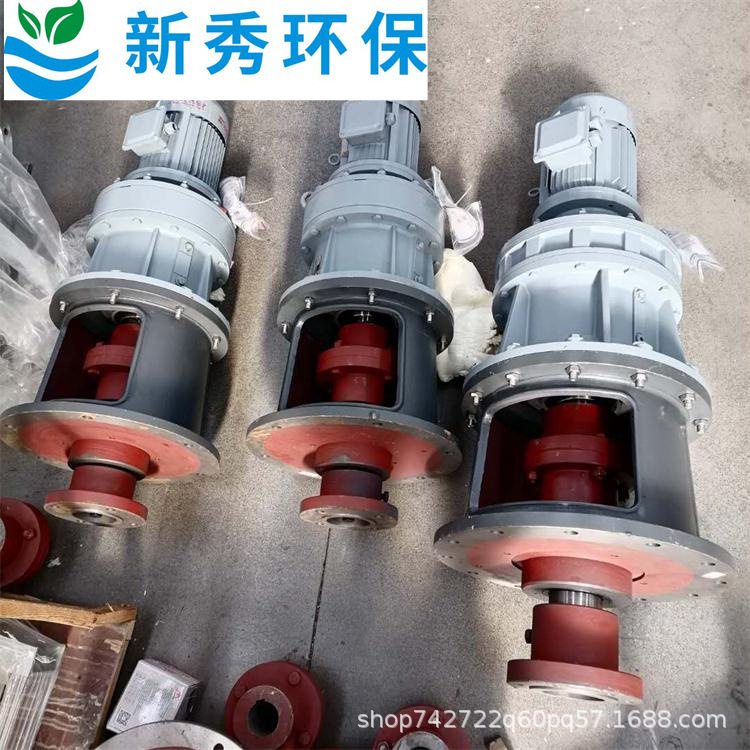 立式搅拌机不锈钢桨叶加药混合搅拌机混凝池搅拌器