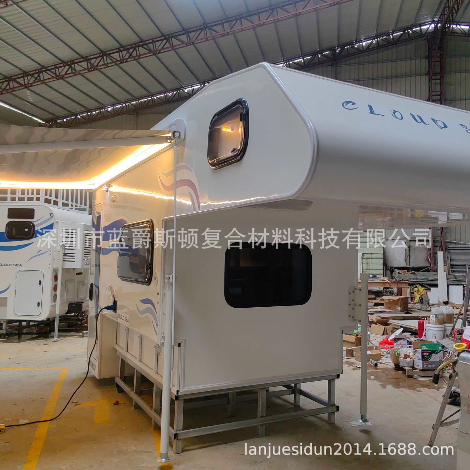 商用轻卡背驮式房箱快速拆装设计提升车辆利用率承接样品订单