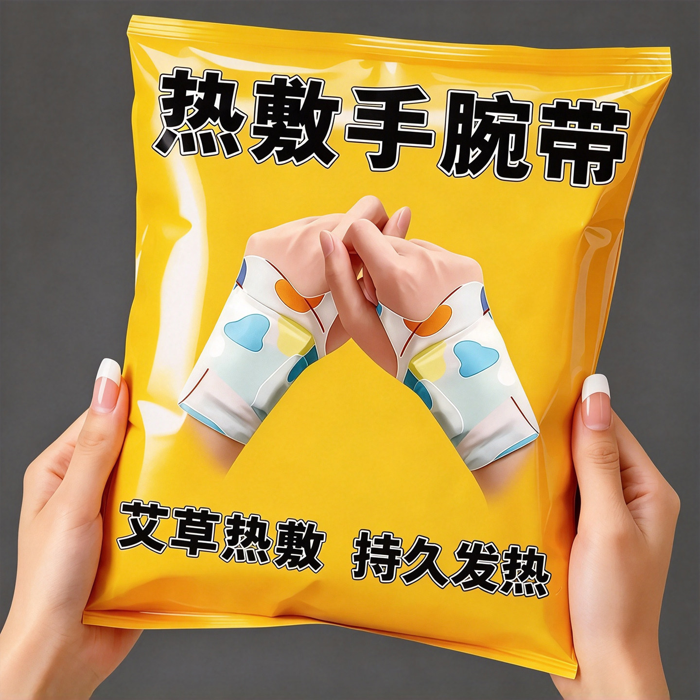 手腕热敷护腕腱鞘关节腕带暖手蒸汽发热保暖妈妈手自发热暖手保暖