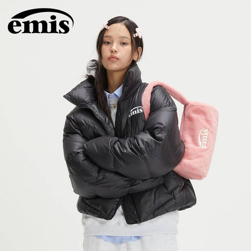 emis立领羽绒服防寒保暖时尚百搭