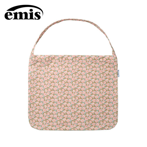 emis单肩包复古花朵灯芯绒