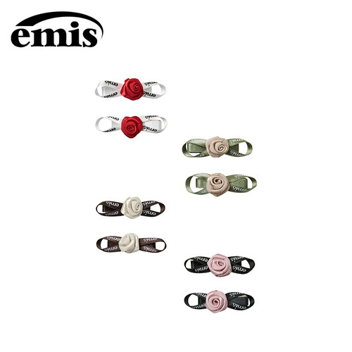 emis迷你花朵发夹多色可选