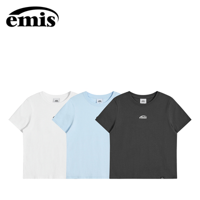 emis短袖三件套t恤宽松纯棉