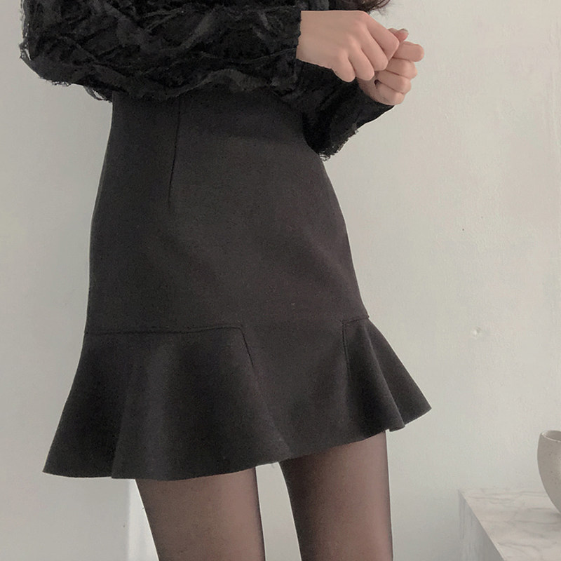 极速LJSXLS Skirts Women tSpring Autumn Ruffles Slender A- li