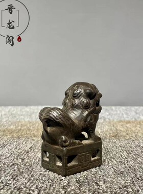 新品山西青石半i手工雕刻吉祥吸水兽瑞兽狮子案头摆件家居装饰新