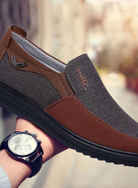 极速2021 Canvas Shoes Men Summzer Classic Loafers Men Casual