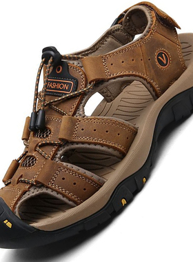 极速2021 Genuine Leather Men ShBoes Summer New Large Size Me