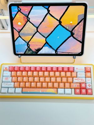 美式复古五面热升华原厂高度键帽