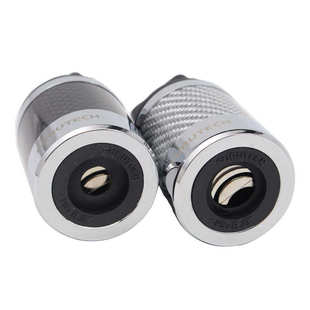 古河电源插头尾插HIFI紫铜碳纤维DIY发烧音响20A英式品字尾插