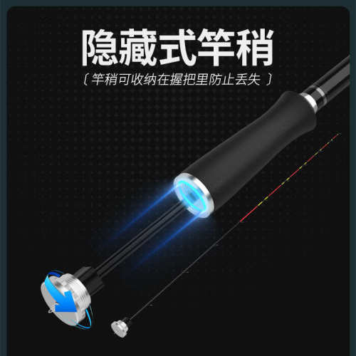格迪龙筏竿套装筏钓竿全套岸抛伐竿远投杆抛竿软尾竿稍矶竿桥筏竿