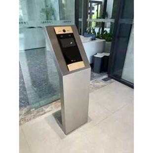 门口机立柱楼宇可视对讲立柱人脸识别门禁系统支架机座门口机底座