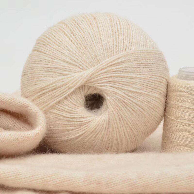 草原羊羊绒线中细线diy手工编织围巾毛衣宝宝纯羊绒毛线清仓特价