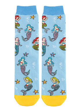 男女袜同款Mermaid我受够了成年人的生活让我们一起做美人鱼吧OP