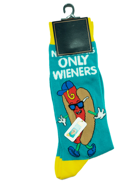 NO LOSERS ONLY WIENERS没有失败者只有胜利者赢家防臭男袜DH186