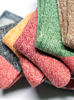 ALFREDO GONZALES羊毛混纺针织中筒男女情侣款袜子潮袜大尺码8色