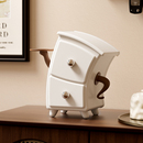 稀奇古怪 桌面抽屉收纳盒入户玄关遥控钥匙小杂物盒子塑料整理盒