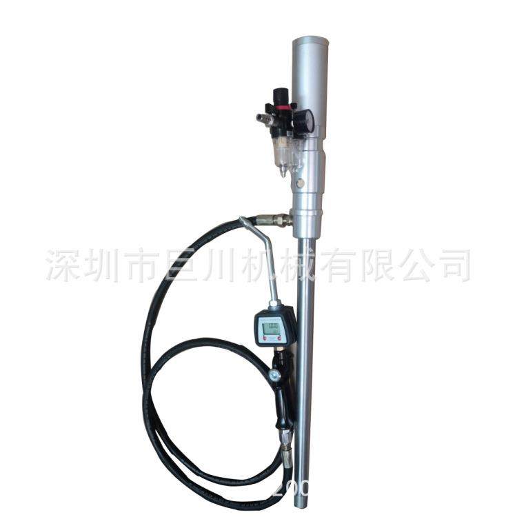 37160气动稀油加注机 润滑油计量抽油机 巨川液压油预设定加油枪