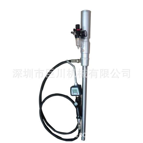 37160气动稀油加注机 润滑油计量抽油机 巨川液压油预设定加油枪