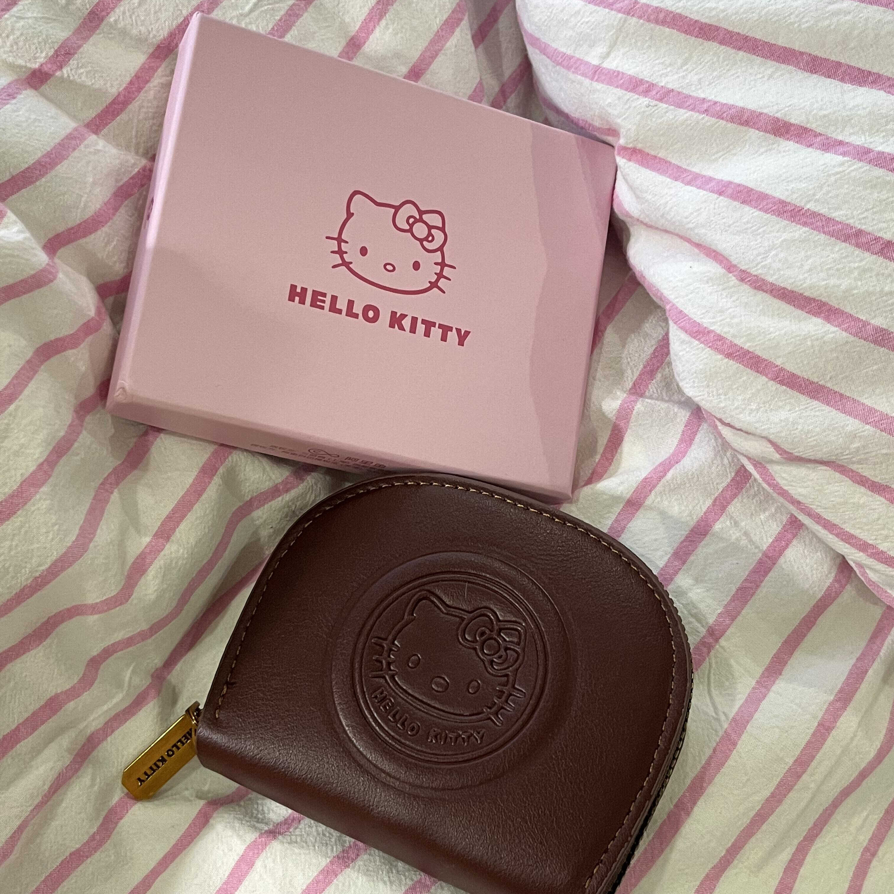 女式轻薄卡包HelloKitty凯蒂猫复古手拿拉链轻便小包女生可爱钱包