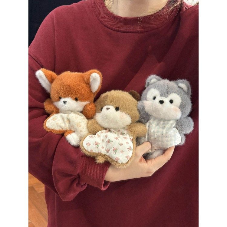 可爱豆袋安抚玩偶小狐狸捏捏毛绒玩具治愈系小羊布娃娃圣诞节礼物,玩具/童车/益智/积木/模型,毛绒/玩偶/公仔/布艺类玩具,淘宝优惠券,粉丝福利购,淘宝优惠卷