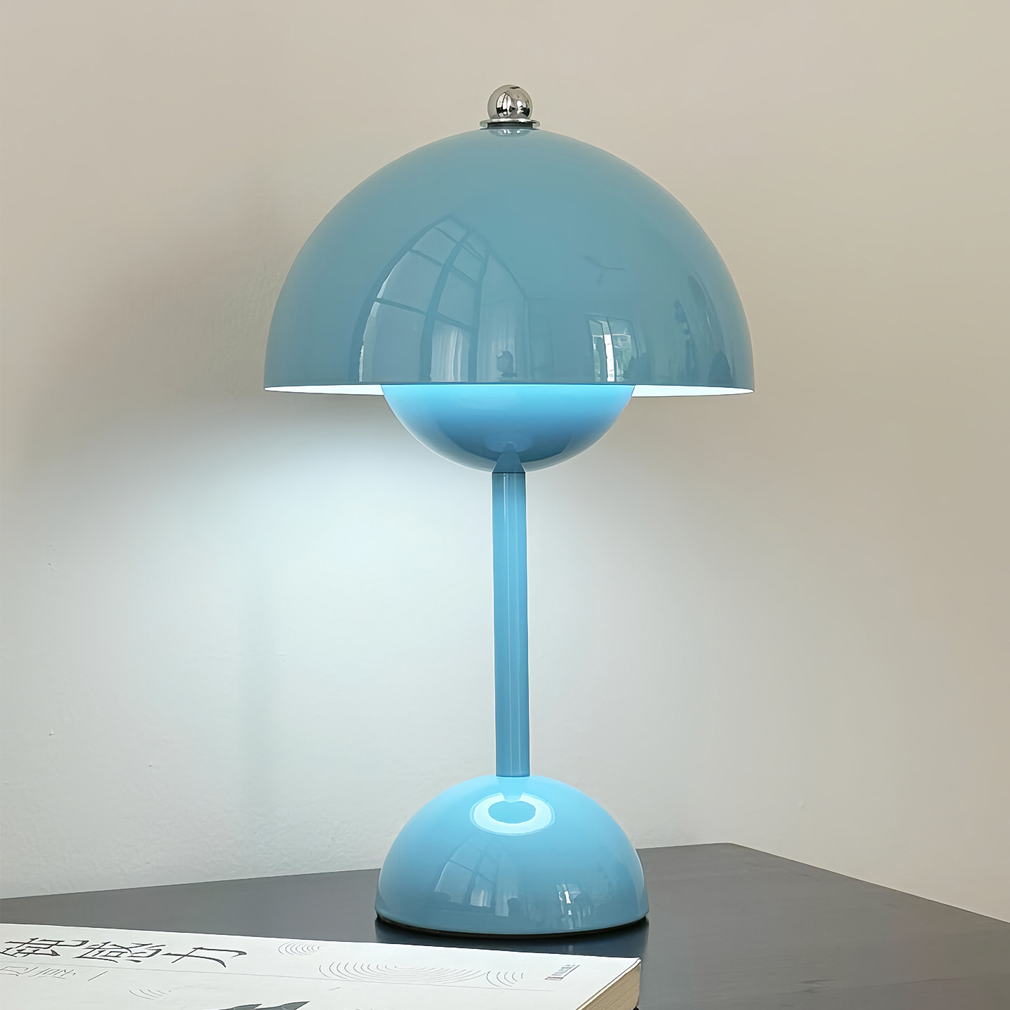 花苞床头灯台灯卧室2025新款轻奢高级感充电款高颜值气氛灯夜灯