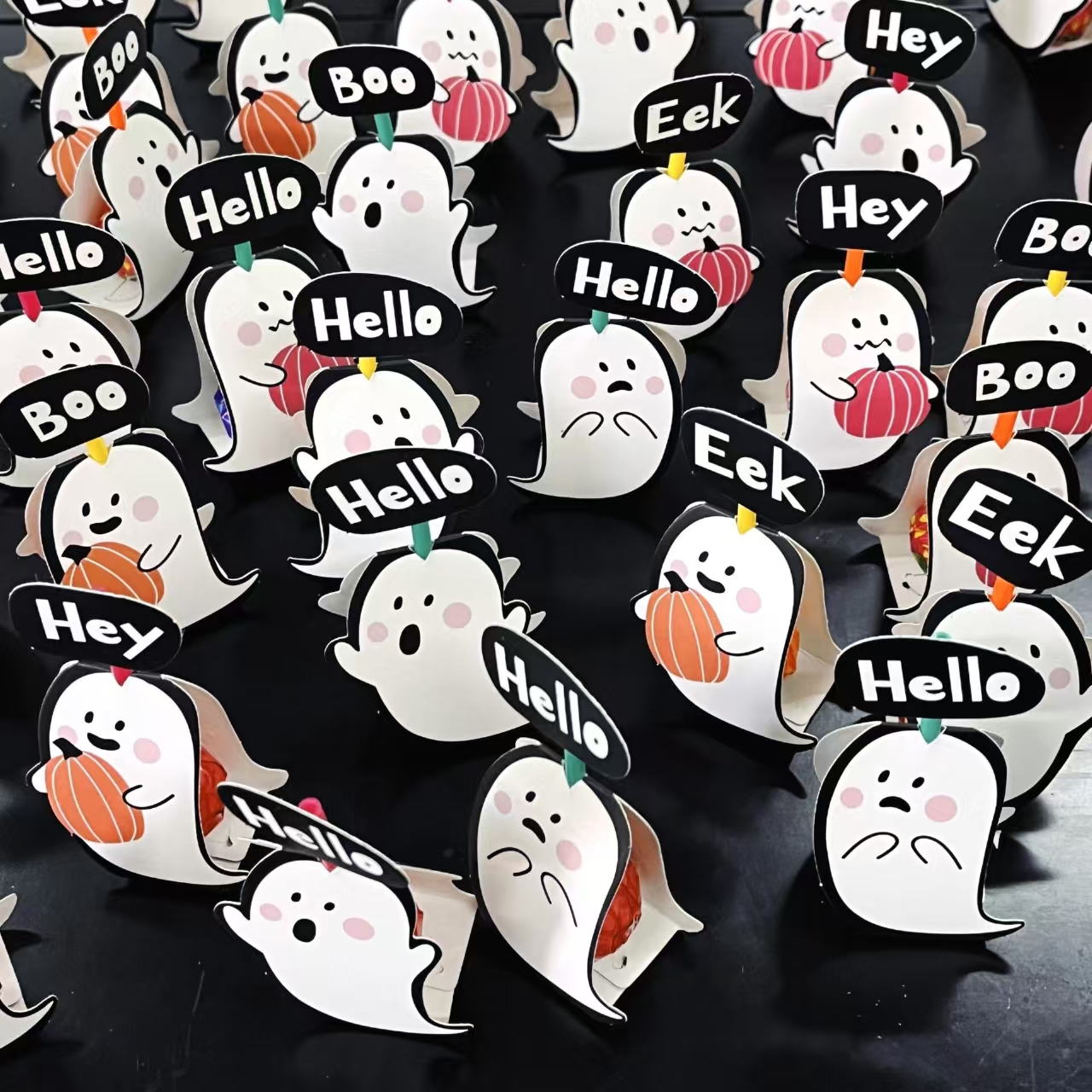 万圣节糖果袋子幼儿园小礼品包装讨糖袋糖果桶儿童氛围场景布置