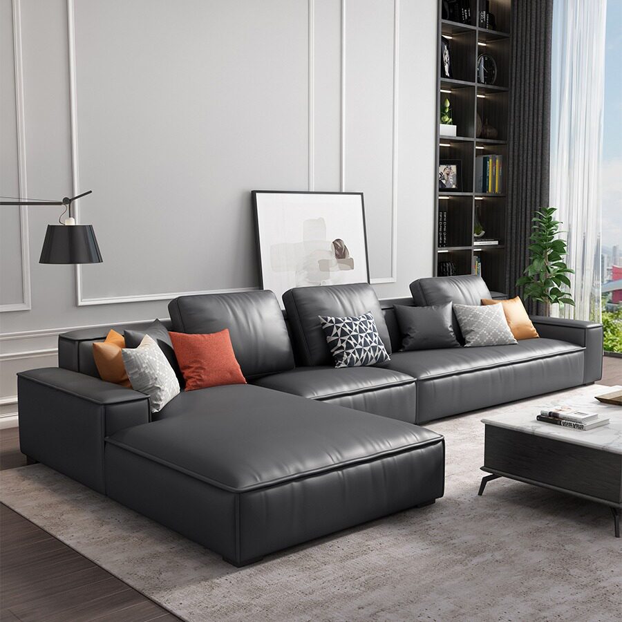 免洗科技布沙发小户型现代简约布艺客厅组合家具简约时尚意式沙发