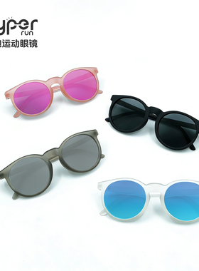 锐跑Orbit款马拉松越野个性时尚复古防滑防紫外线偏光墨镜