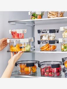 保鲜盒冰箱专用大容量沙拉水果便当盒子家用透明食品级塑料密封盒