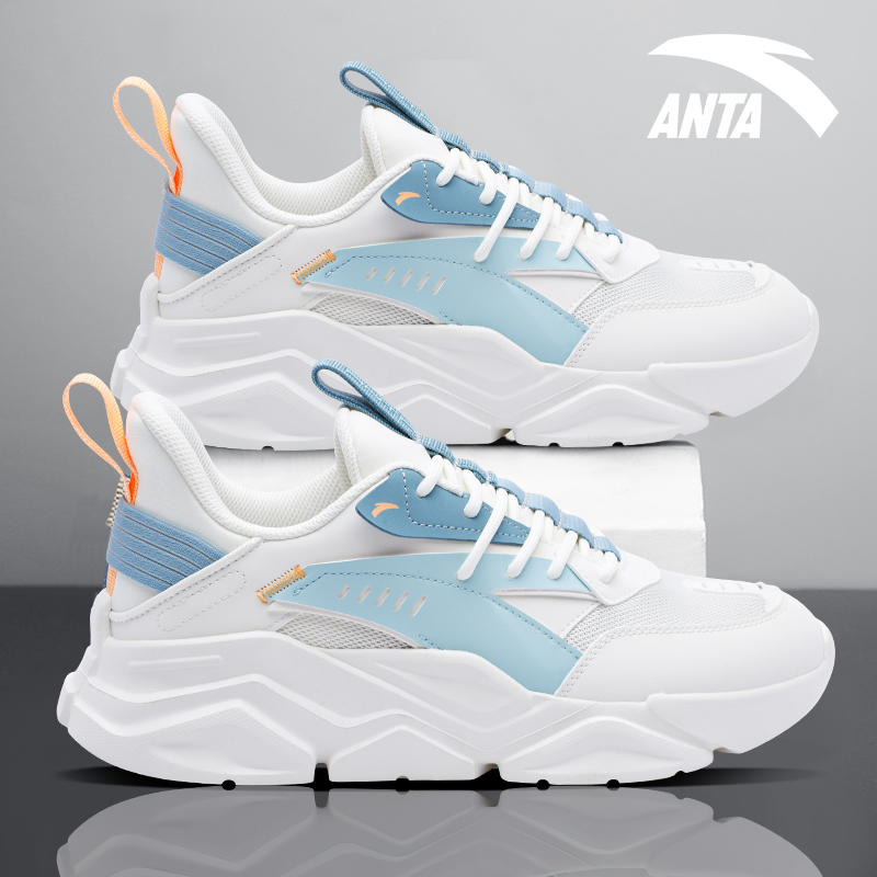 安踏男鞋网面运动鞋夏季2025新款