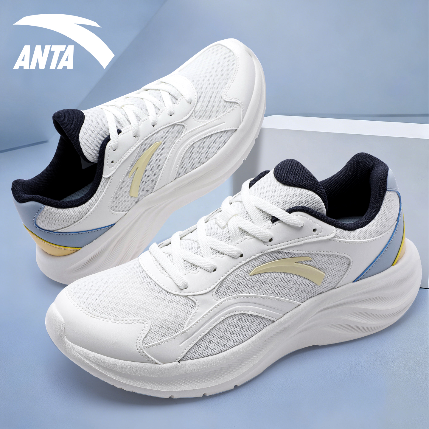 安踏男鞋星云2跑步鞋2025新款