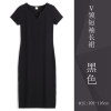 V-neck-black