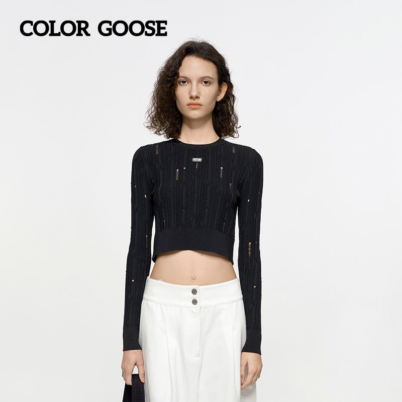 COLOR GOOSE彩鹅 2毛针织衫