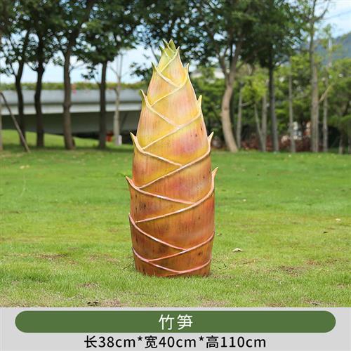 仿真南瓜大白菜苹果草莓摆件户外水果蔬菜玻璃钢雕塑农场园林装饰