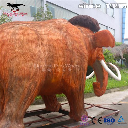仿真远古生物猛犸象大型动物展览模型制作自贡仿真模型制作厂家