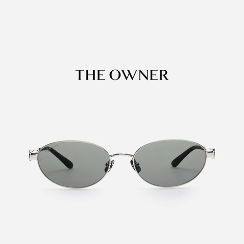 The Owner入戏礼物金属圆框防晒猫眼太阳眼镜男偏光墨镜女TO1003