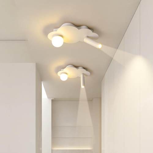 过道走廊玄关入户简约现代个性带射灯衣帽间楼梯led小吸顶灯具