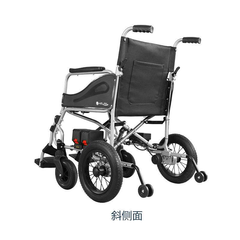 电动轮椅无刷电机升级铝合架金锂电池残疾人轻便老年人代步车