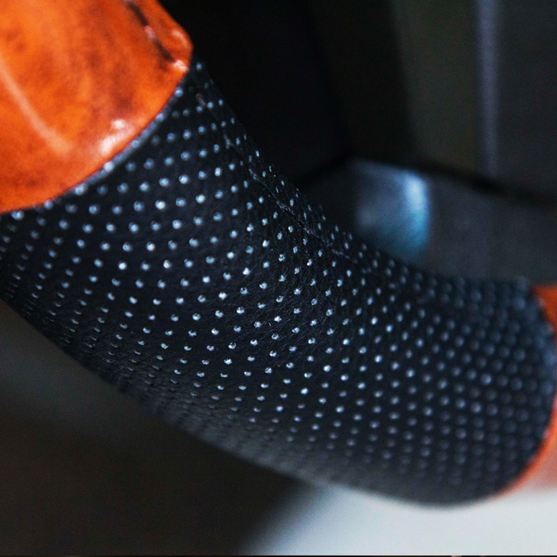 通用汽车方向盘套三纹p桃木汽车把套皮革四季皮套方向把套方向套